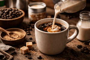 Tout savoir sur la crème pour café : types, goût et utilisation