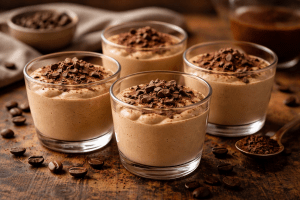 Mousse au café : recette de dessert crémeux