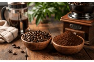 Quelle est la différence entre le café fraîchement moulu et le café moulu à l’avance ?