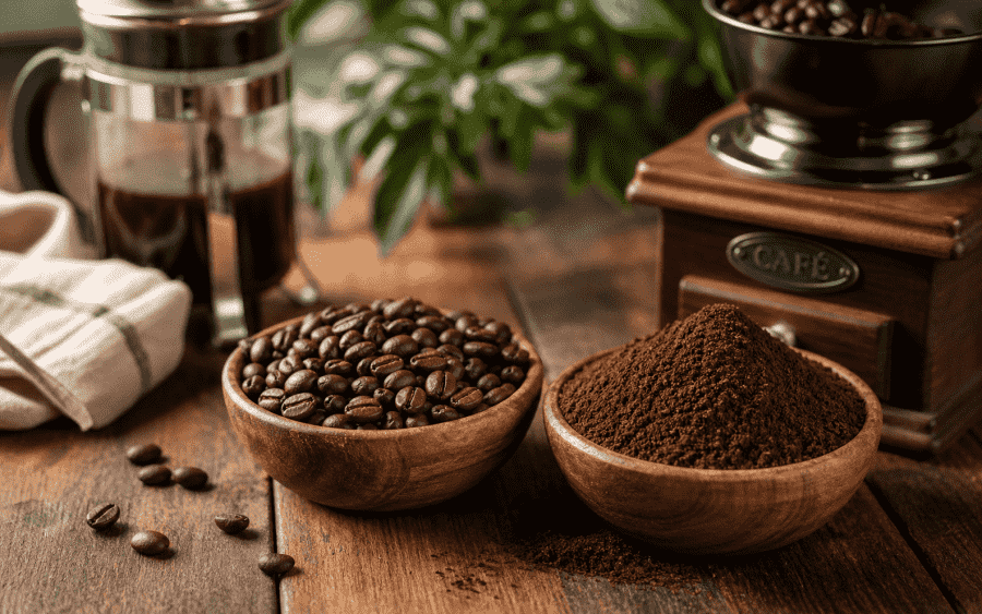 Quelle est la différence entre le café fraîchement moulu et le café moulu à l’avance ?