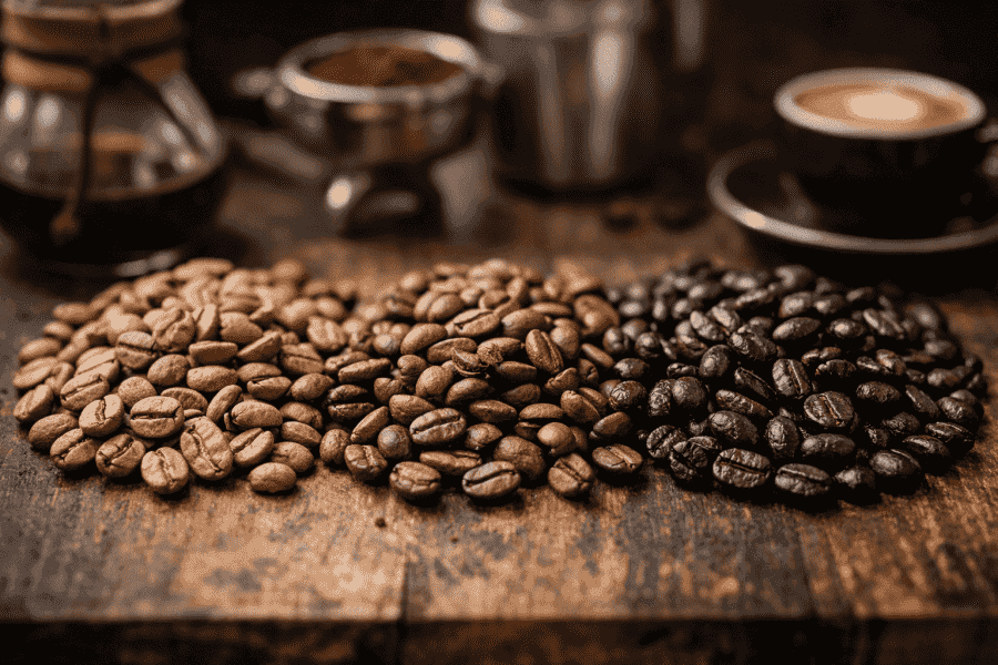 Quelle est la différence entre light, medium et dark roast ?