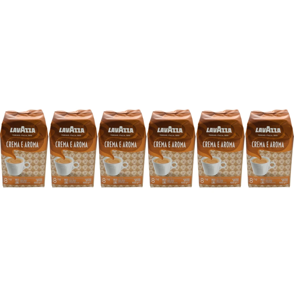 Lavazza Crema e Aroma - café en grains - 6 x 1 kilo