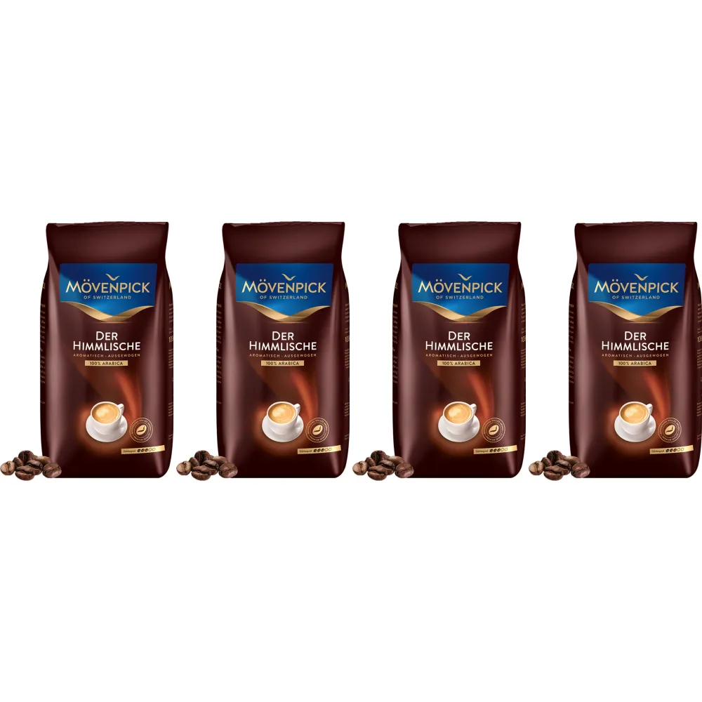 Mövenpick Der Himmlische - café en grains - 4 x 1 kilo