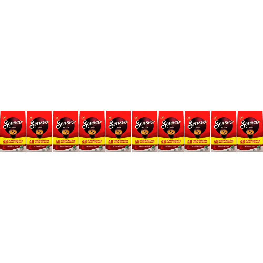 Senseo Classic - dosettes de café - 10 x 48 pièces