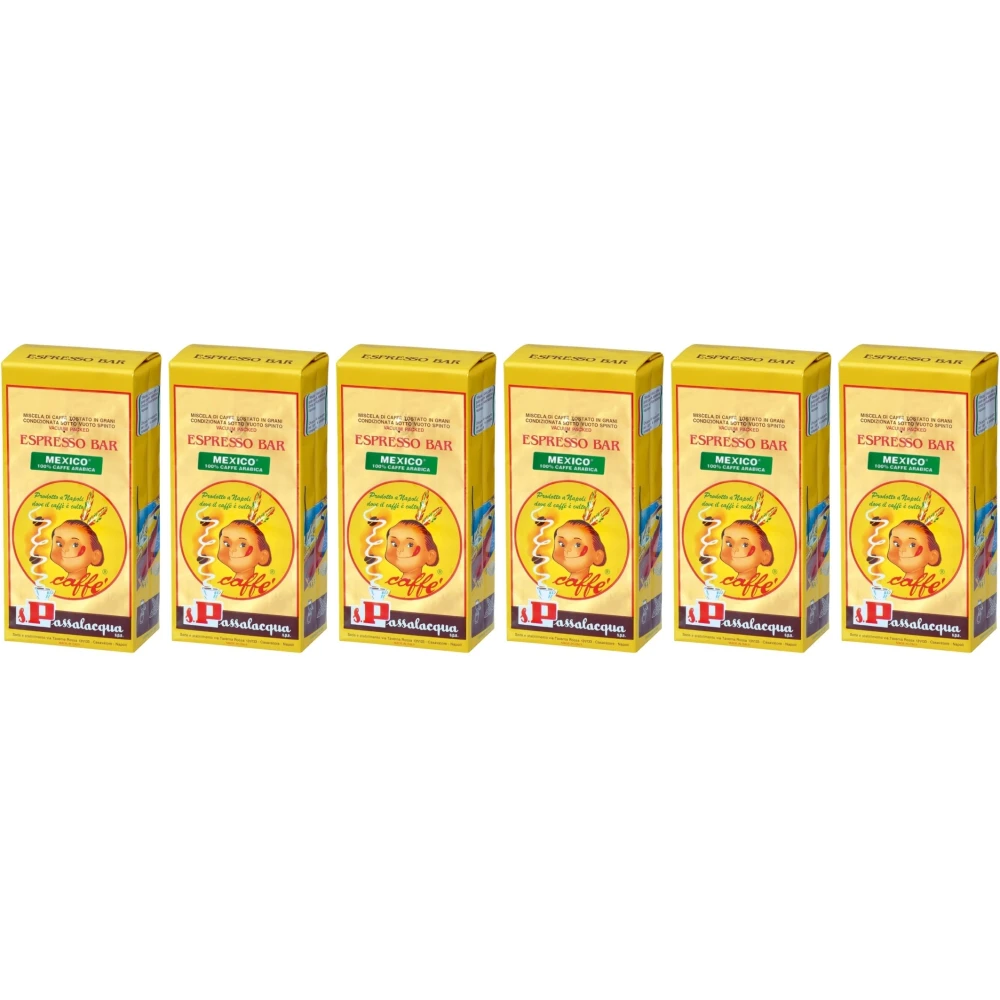 Passalacqua Mexico - grains de café - 6 x 1 kilo