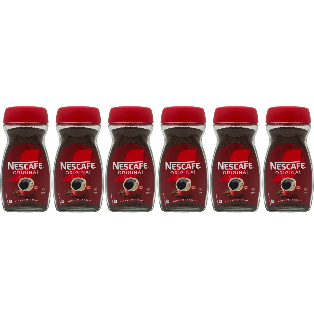 Nescafé Original - café instantané - 6 x 200 grammes