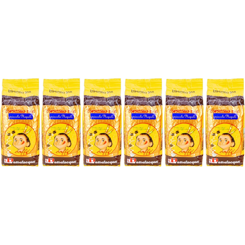 Passalacqua Mélange Napoli - café en grains - 6 x 1 kilo