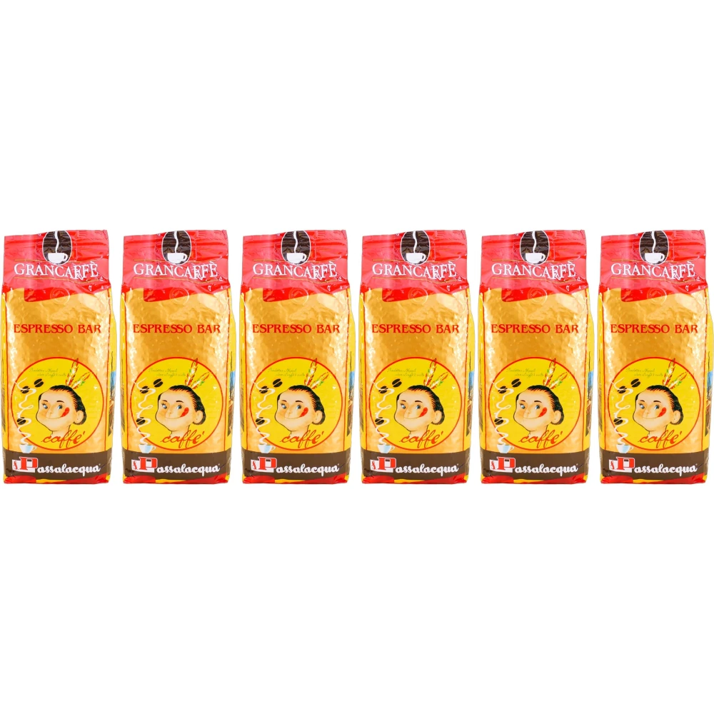 Passalacqua Grancaffé - café en grains - 6 x 1 kilo