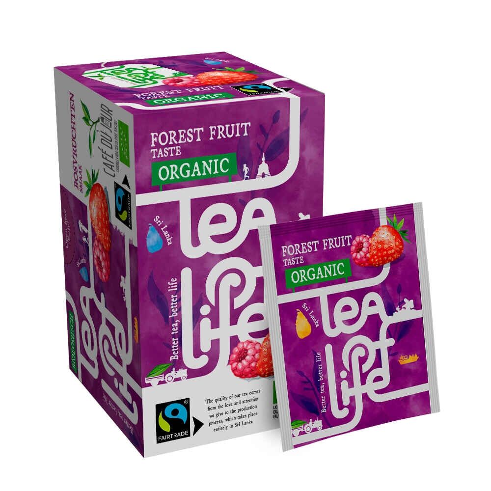 Forest Fruit - Organic & Fairtrade - Tea of Life - 25 sachets de thé