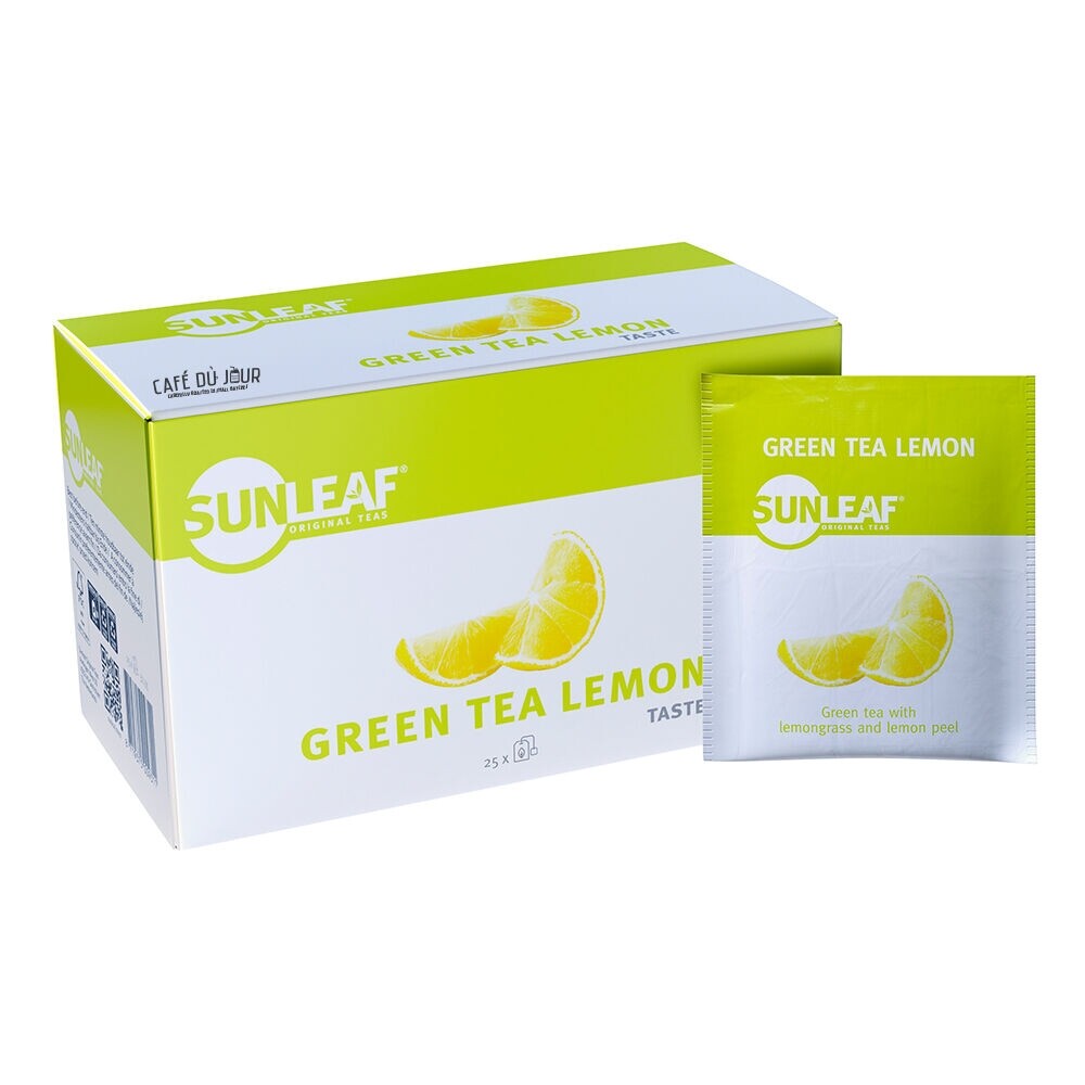 Thé Vert Citron - Sunleaf - 25 sachets de thé