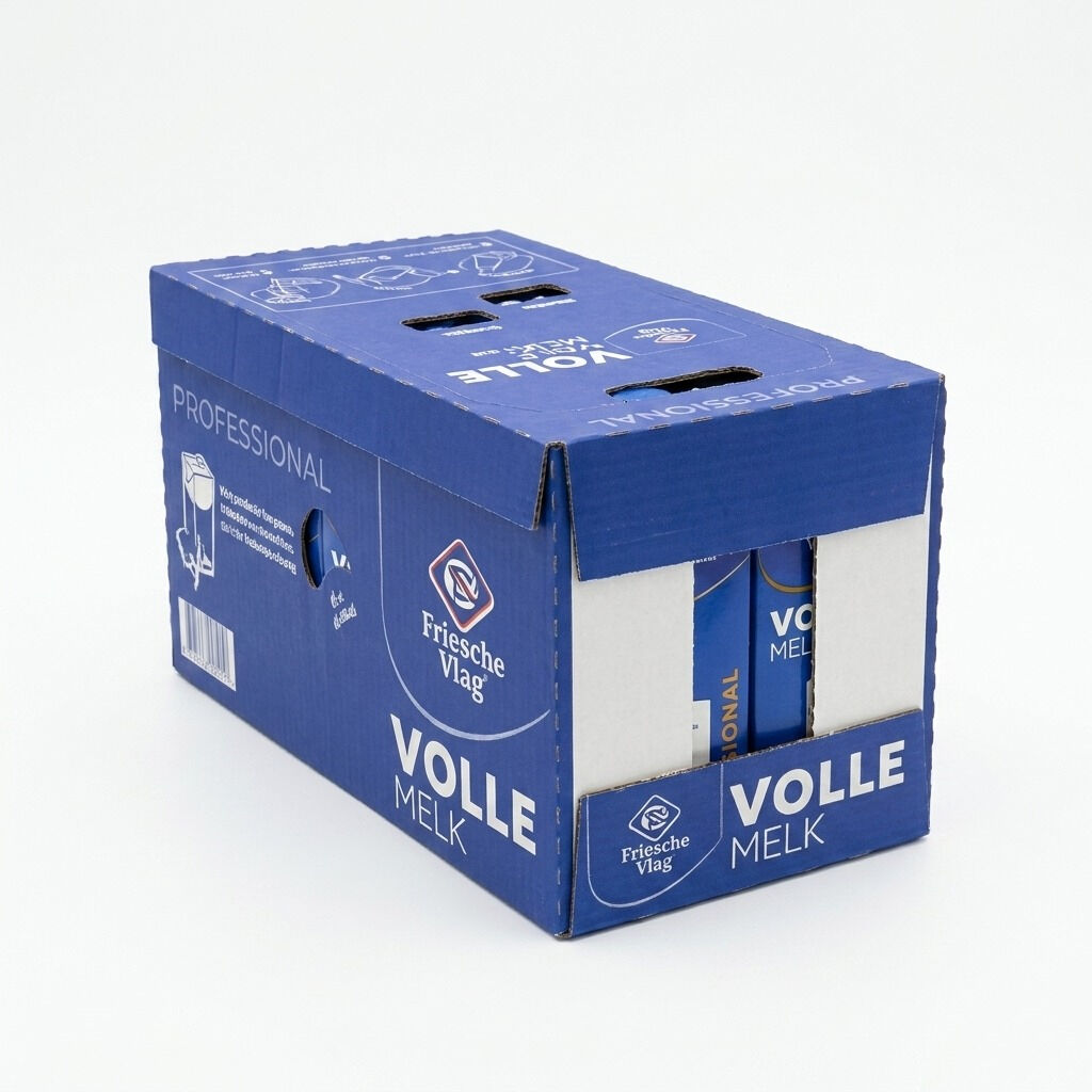 Friesche Vlag Lang Lekker lait entier - boîte 12 x 1 litre