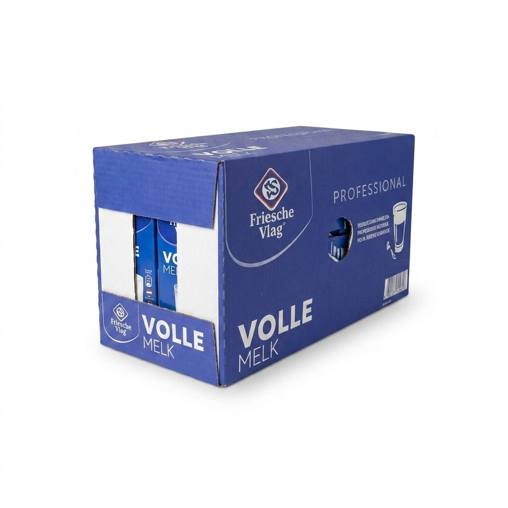 Friesche Vlag Lang Lekker lait entier - boîte 12 x 1 litre