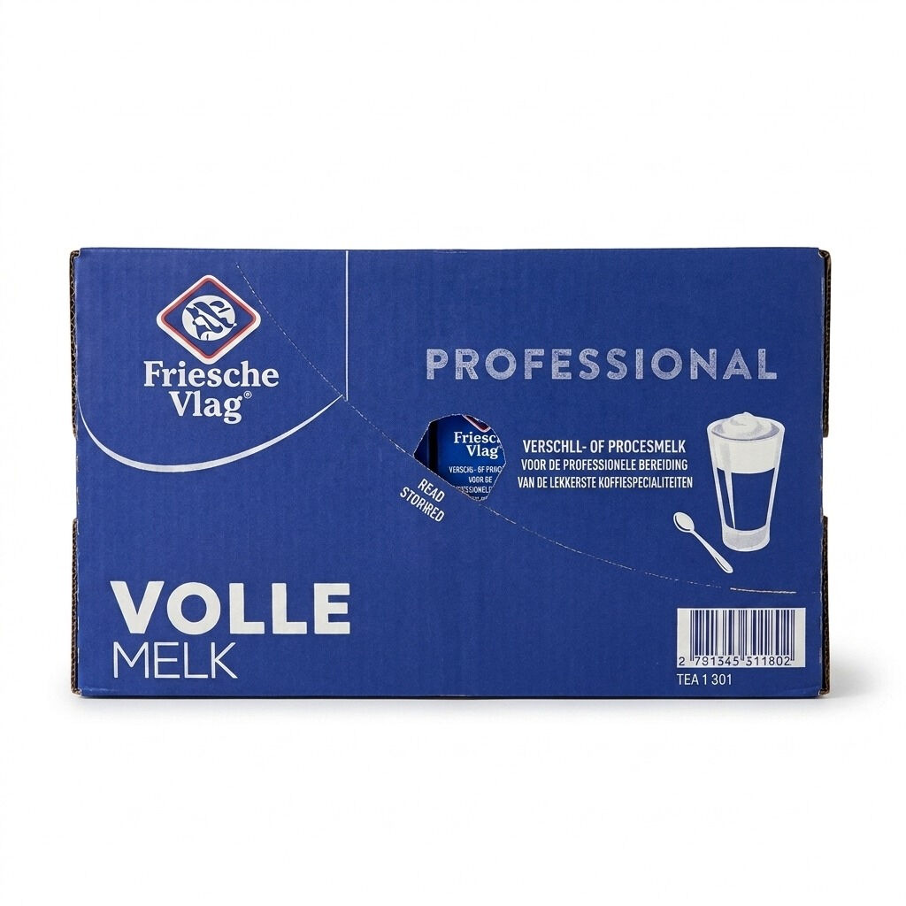 Friesche Vlag Lang Lekker lait entier - boîte 12 x 1 litre