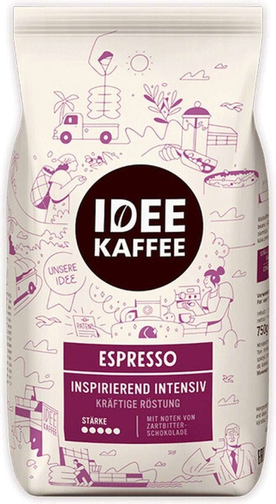 Idee Kaffee Espresso - café en grains - 750 grammes