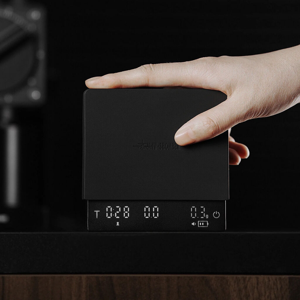 Balance à café MHW-3BOMBER Cube Mini 3.0 Pro avec minuterie