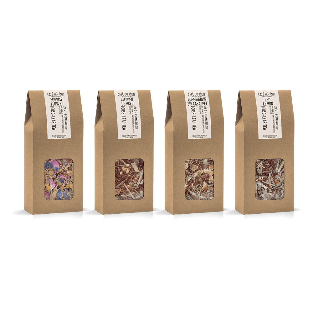 Thé frais en vrac Café du Jour - Alternative Rooibos - 4 x 100 grammes