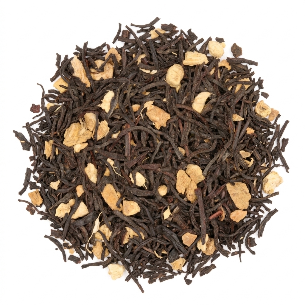 Gingembre frais - thé noir 100 grammes - Thé en vrac Café du Jour