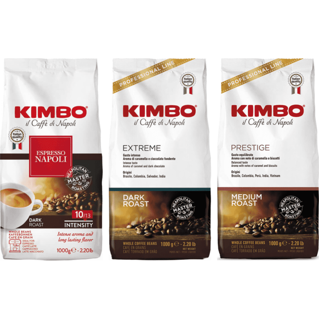 Kimbo Pack Découverte Corsé & Intense - 3 x 1 kilo
