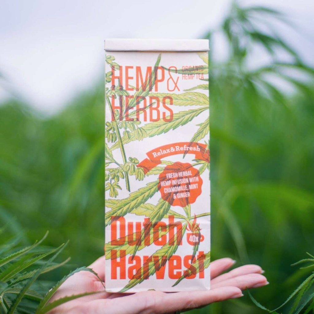 Hemp & Herbs - Mélange de thé à l'Hennep et aux Herbes 40 gram - Dutch Harvest thé en vrac