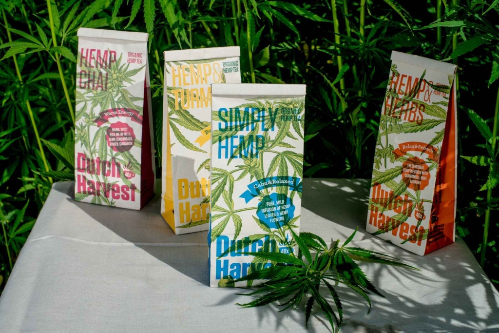 Hemp & Herbs - Mélange de thé à l'Hennep et aux Herbes 40 gram - Dutch Harvest thé en vrac