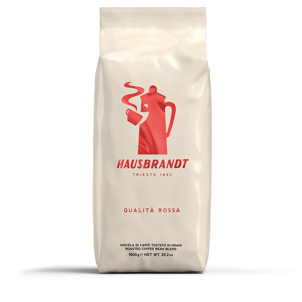 Grains de café Caffè Hausbrandt Qualità Rossa 1 kilo