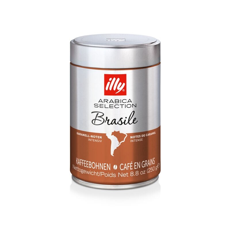 Grains de café Illy Monoarabica Brésil 250 g