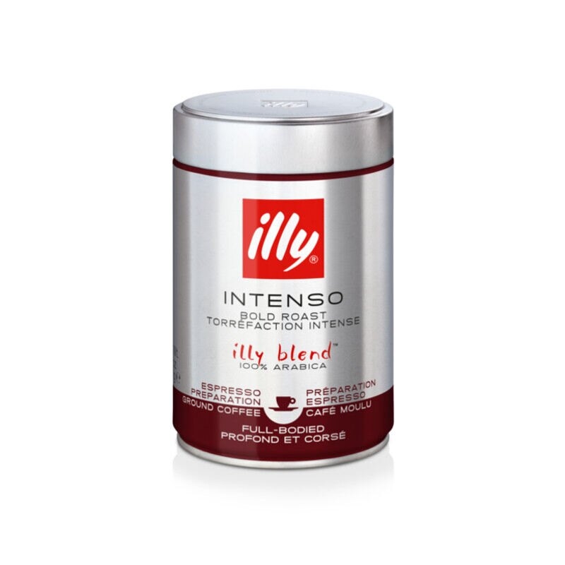Illy torréfaction foncée (intenso) 250 g café moulu