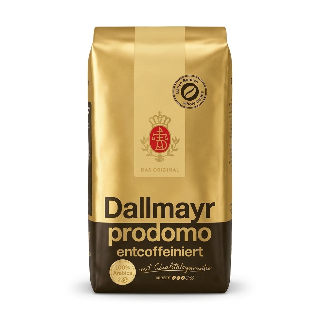 Dallmayr prodomo décaféiné - café en grains - 500 grammes