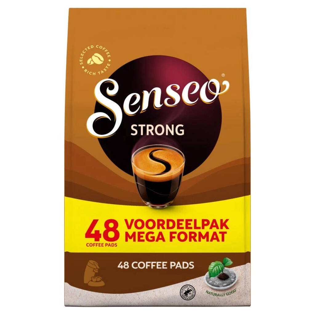 SALE - Senseo Strong - dosettes de café - 48 pièces (DLC 15-06-2026)