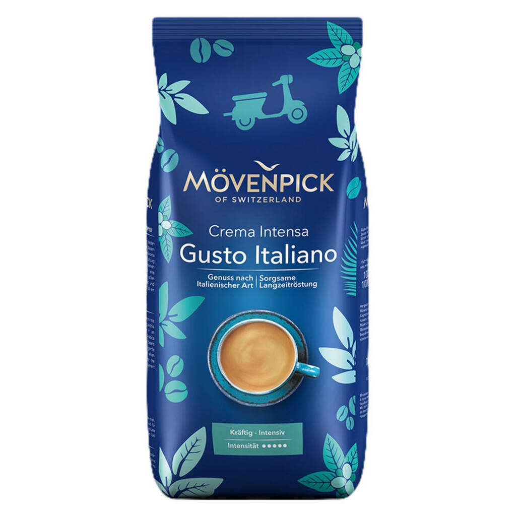 Mövenpick Crema Intensa Gusto Italiano - grains de café - 1 kilo