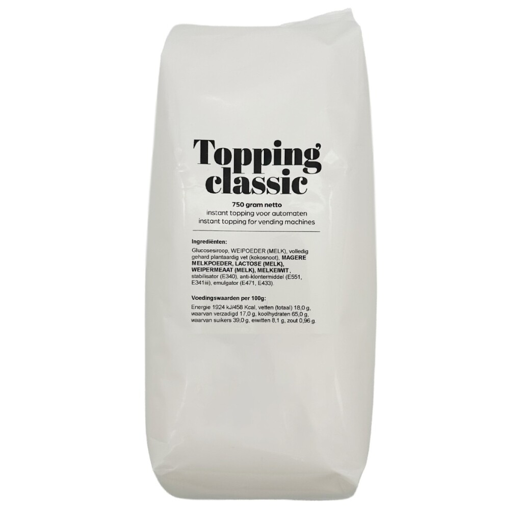 Café du Jour Melktopping (moins de sucre)