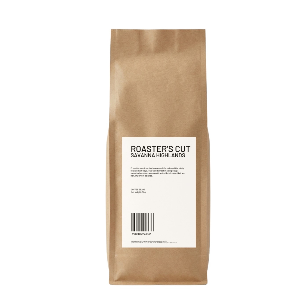 Roaster's Cut Savanna Highlands - grains de café - 1 kilo