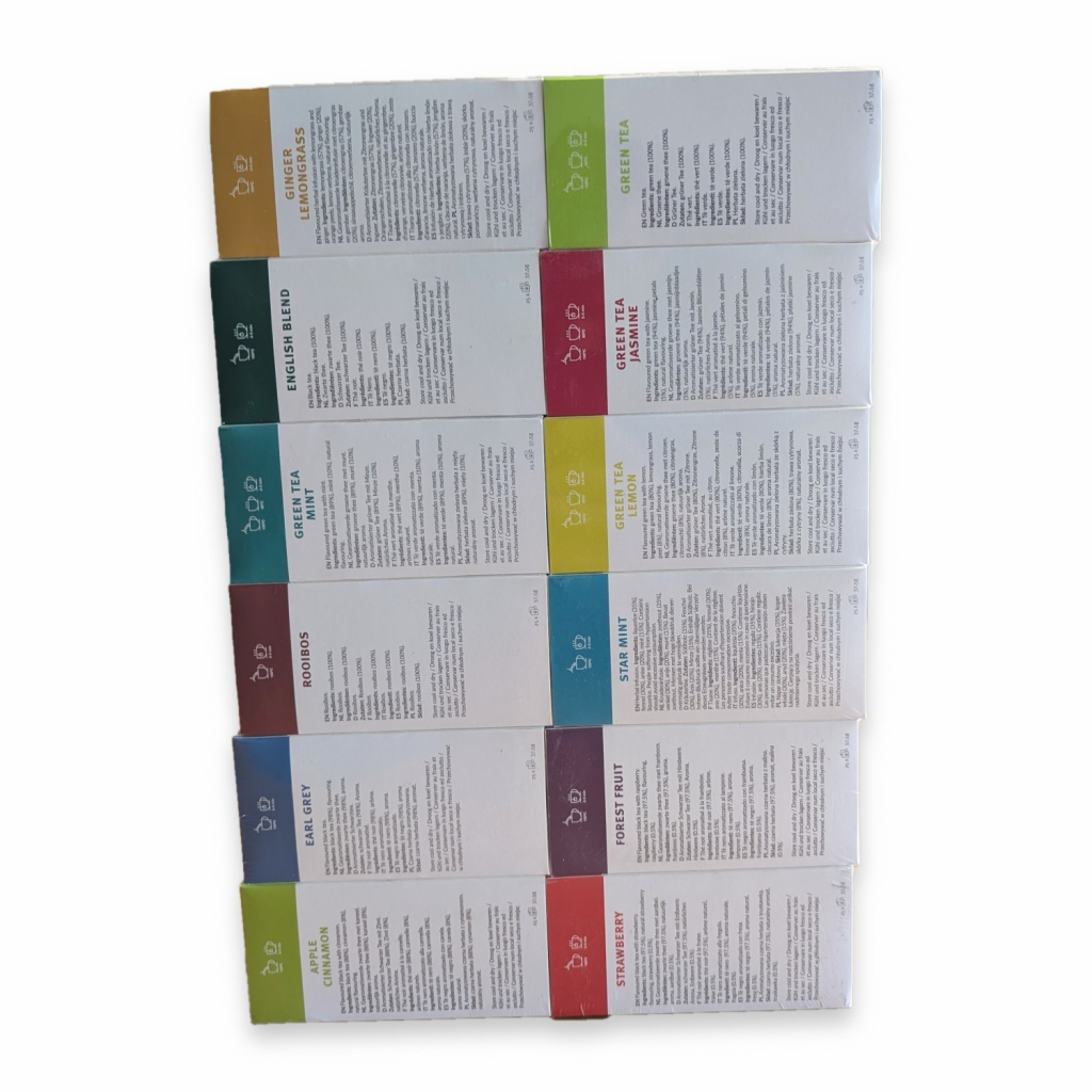 Assortiment sleeve - Sunleaf - 12 x 25 sachets de thé