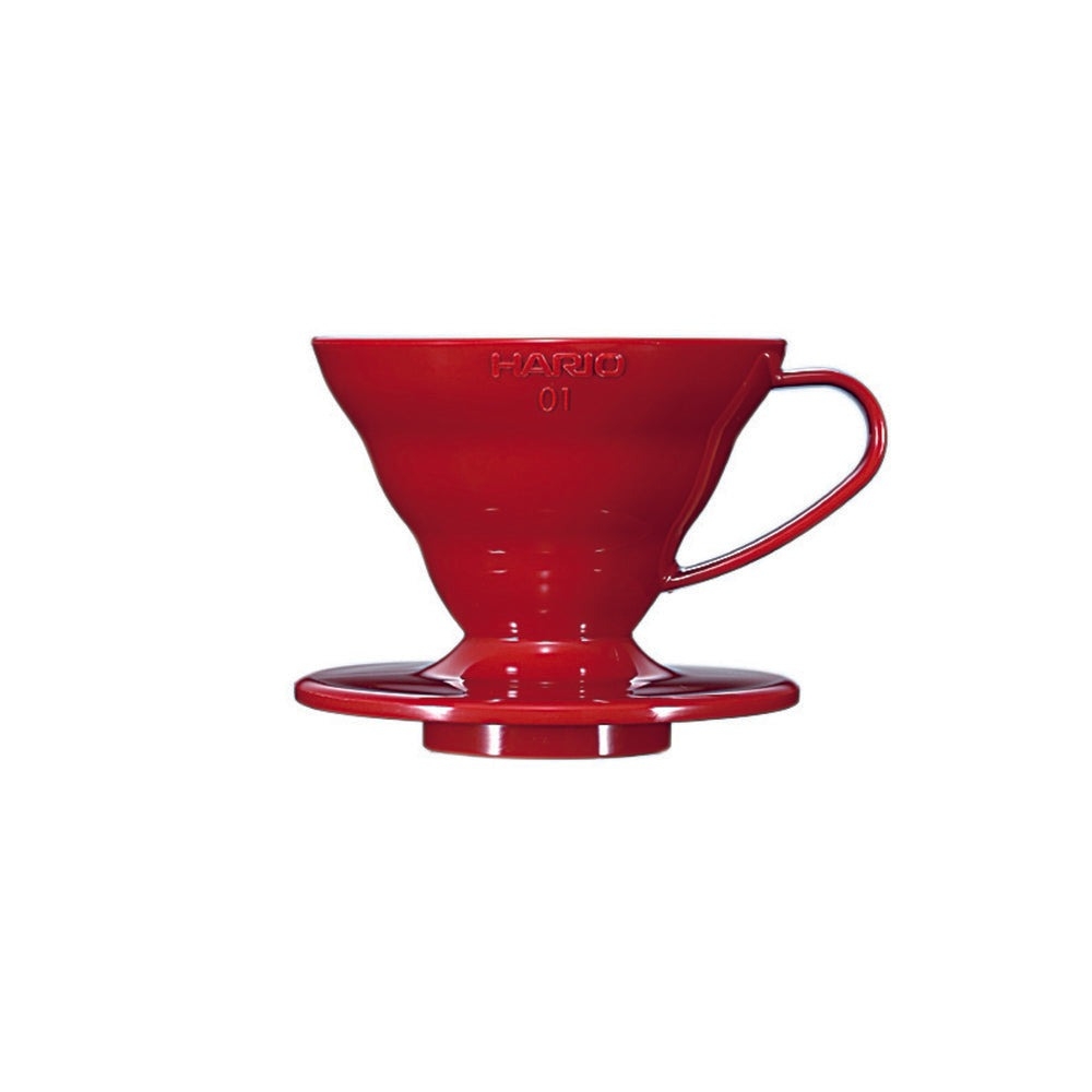 Hario V60 dripper - plastique rouge - taille 01