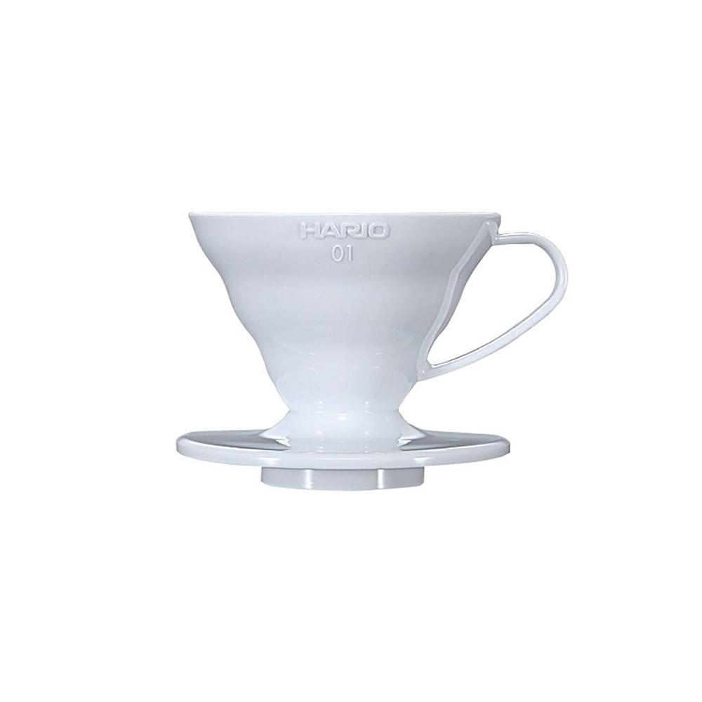 Hario V60 dripper - plastique blanc - taille 01
