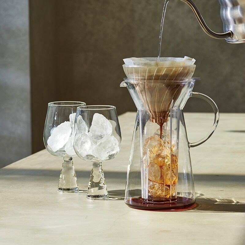 Hario V60 cafetière à café glacé en verre