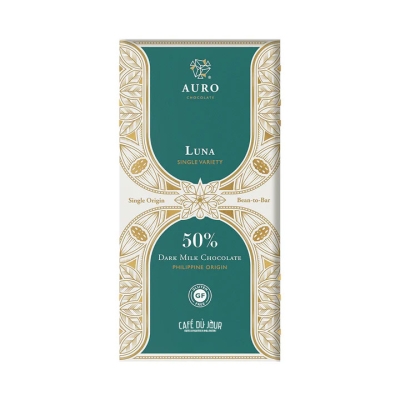 Date de péremption courte : Auro - Luna - 50% chocolat au lait noir