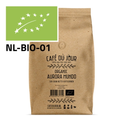 Aurora Mundo - Café en grains bio - 500 grammes