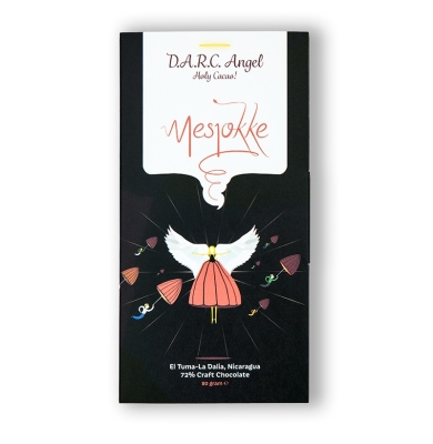 Date de péremption courte : Mesjokke - D.A.R.C. Angel - Chocolat noir à 72 %