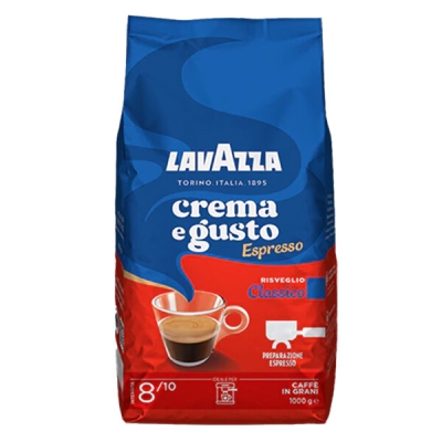 Lavazza Crema e Gusto Espresso Classico - café en grains - 1 kilo