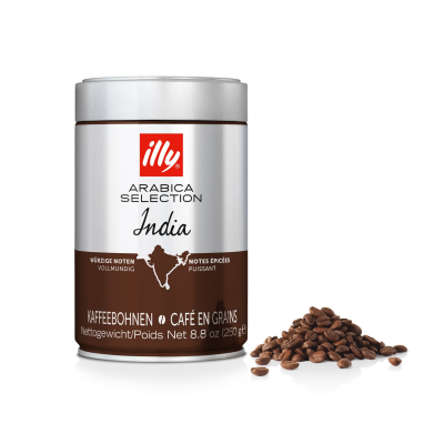 illy - café en grains - Arabica Selection - Inde - 250g