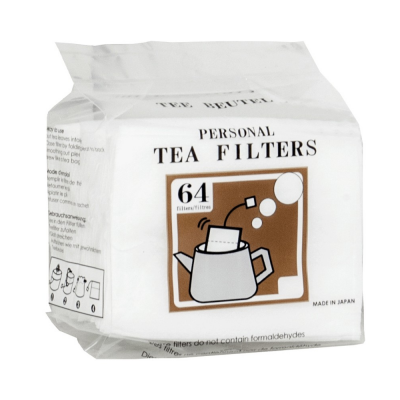 Filtre à thé avec ficelle pack 64 pièces