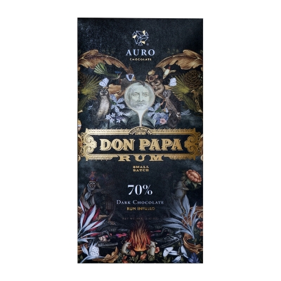 Auro - Rhum Don Papa - Chocolat noir 70