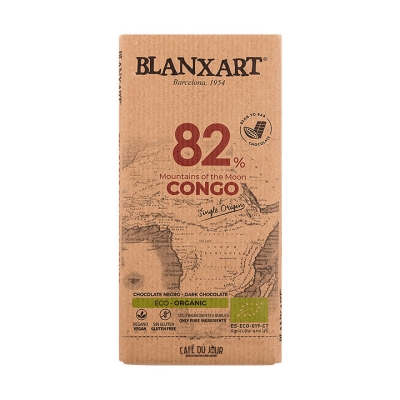 Blanxart - Congo Montagnes de la Lune - 82% de chocolat noir
