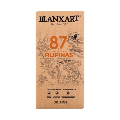 Blanxart - Filipinas Isla de Mindanao - 87% de chocolat noir