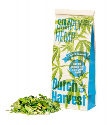Simply Hemp - Thé pur de chanvre 40 grammes - Dutch Harvest thé en vrac
