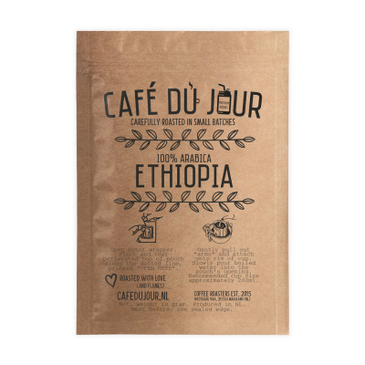 Café du Jour Single Serve Drip Coffee - 100% arabica ETHIOPIA - café filtre à emporter !