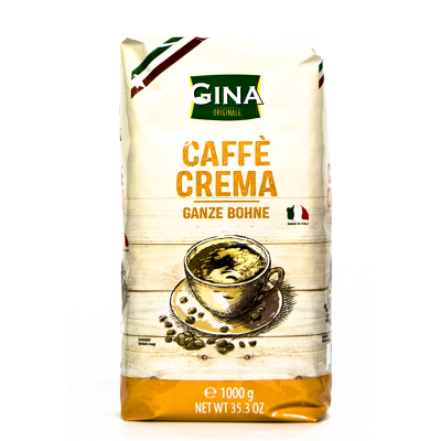 Gina Caffè Crema - Café en grain - 1 kilo