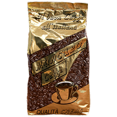 Mancuso Caffe Qualita Crema - Café en grain - 1 kilo