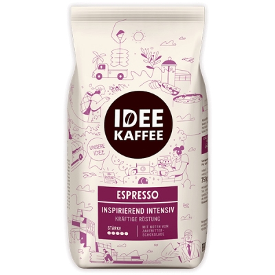 Idee Kaffee Espresso - café en grains - 750 grammes